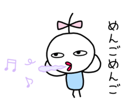 Small ribbon-chan sticker #9701547