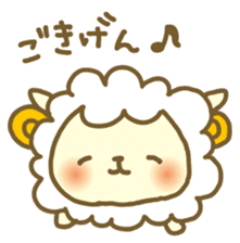sheep meme sticker #9701843