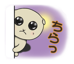 Lop-eared cat,SCO.in winter. sticker #9701880