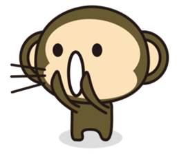 oh! sarukichi sticker #9702541