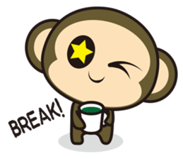 oh! sarukichi sticker #9702562