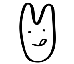 Rabbit mock mock sticker #9702656