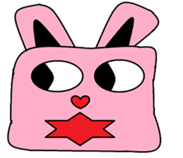 Rabbit wishful sticker #9703170