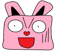 Rabbit wishful sticker #9703171