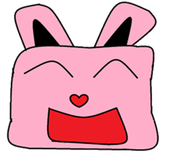 Rabbit wishful sticker #9703185