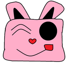 Rabbit wishful sticker #9703190