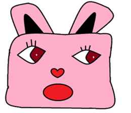 Rabbit wishful sticker #9703194