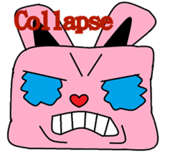 Rabbit wishful sticker #9703197