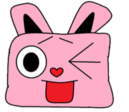 Rabbit wishful sticker #9703198