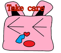 Rabbit wishful sticker #9703201