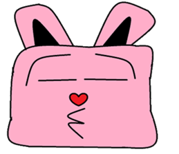 Rabbit wishful sticker #9703202