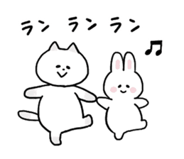 The bunny  of "Cat and bunny" sticker #9703256