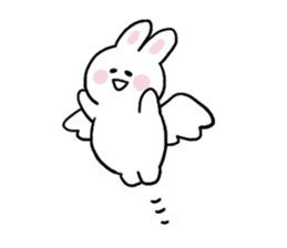 The bunny  of "Cat and bunny" sticker #9703259