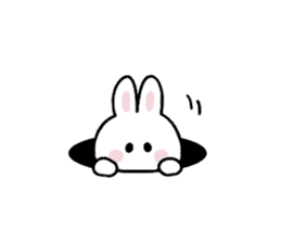 The bunny  of "Cat and bunny" sticker #9703261