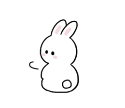 The bunny  of "Cat and bunny" sticker #9703264