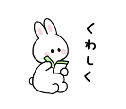 The bunny  of "Cat and bunny" sticker #9703267
