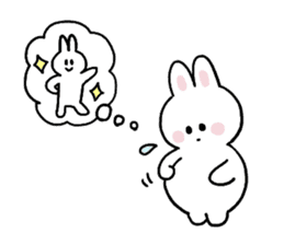 The bunny  of "Cat and bunny" sticker #9703284