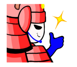 I am RED HOT SAMURAI sticker #9703450