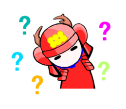 I am RED HOT SAMURAI sticker #9703483