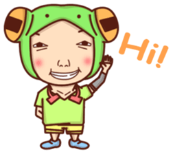 KAERU BOY sticker #9703408