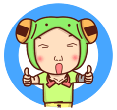 KAERU BOY sticker #9703409