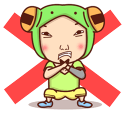 KAERU BOY sticker #9703410