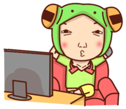 KAERU BOY sticker #9703416