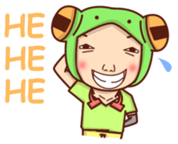 KAERU BOY sticker #9703428