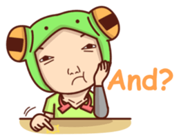 KAERU BOY sticker #9703431