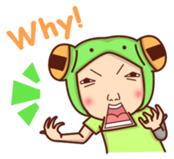 KAERU BOY sticker #9703440