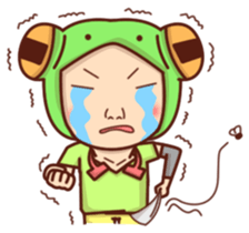 KAERU BOY sticker #9703441