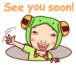 KAERU BOY sticker #9703447