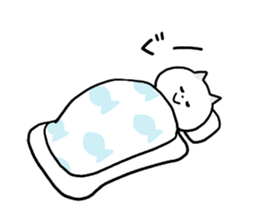 Cat and bunny happy sticker #9703741