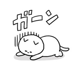 Cat and bunny happy sticker #9703748