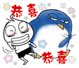 Super Penguin and friends sticker #9703780