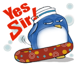 Super Penguin and friends sticker #9703781