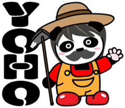 Farmer Ponda Where is my donkey sticker #9703848