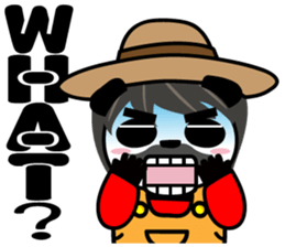 Farmer Ponda Where is my donkey sticker #9703860