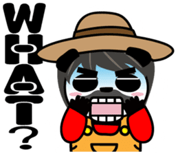 Farmer Ponda Where is my donkey sticker #9703860