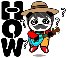 Farmer Ponda Where is my donkey sticker #9703867