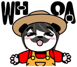 Farmer Ponda Where is my donkey sticker #9703887