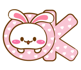 Hamster Dodo and Rabbit Coco sticker #9704266