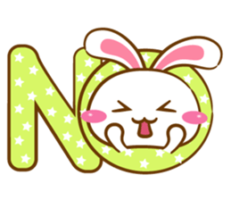 Hamster Dodo and Rabbit Coco sticker #9704267