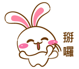 Hamster Dodo and Rabbit Coco sticker #9704271