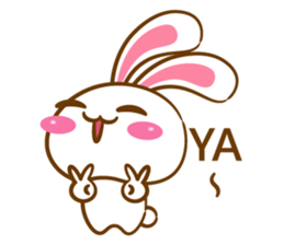 Hamster Dodo and Rabbit Coco sticker #9704278