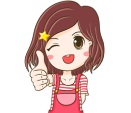 TuaTo : Choompoo Pink [Eng] sticker #9704309