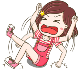TuaTo : Choompoo Pink [Eng] sticker #9704314