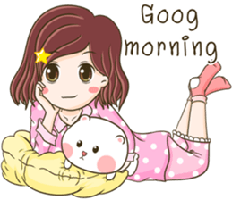 TuaTo : Choompoo Pink [Eng] sticker #9704324