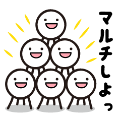 Pretty stick figure sticker2