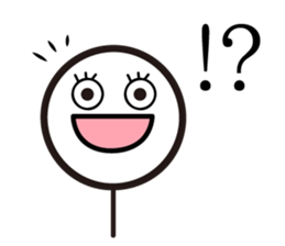 Pretty stick figure sticker2 sticker #9704380